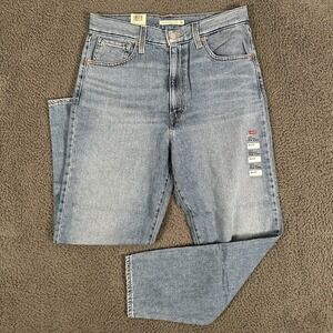 Levis Jeans Womens 30x27 Blue High Wasted Mom Jean‎ Denim